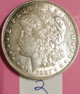 1921 AMERICAN MORGAN SILVER DOLLAR FROM ESTATE SALE - Picture 1 of 2