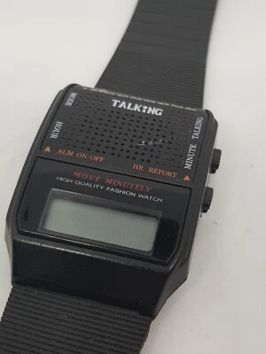 ULTMOST - Montre LCD ultra parlante rétro défectueuse - TALKING - Imagen 1 de 4