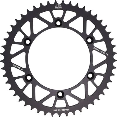 Gas Gas EC 200 1999-2009 JT Black Rear Sprocket 49T 520 JTA822.49BLK Foto 1 de 4