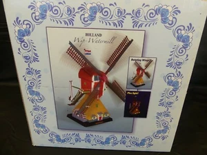 Matix Designs Windmills - Holland Wip Water Mill In Original Box (Needs Adapt.) - Picture 1 of 7