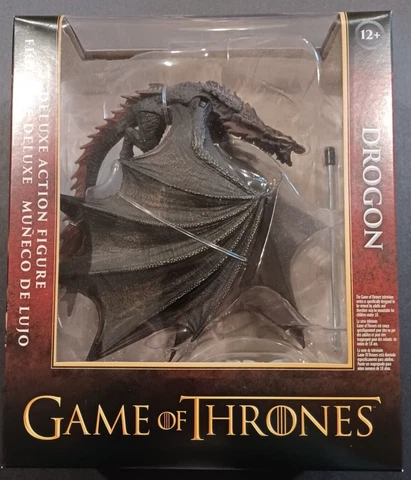 Game Of Thrones Drogon Mc Farlane Toys, Deluxe Dragon Action Figure, Brand New Cover