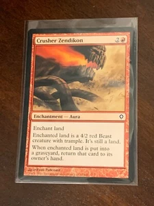 Magic the Gathering Worldwake Crusher Zendikon - Picture 1 of 2