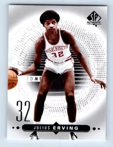 2014-15 SP Authentic Julius Erving UMass Minutemen #28 - Picture 1 of 2