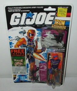 1988 G.I. Joe Annihilator Destro's Elite Trooper Sealed On Card Vintage Hasbro - Picture 1 of 18