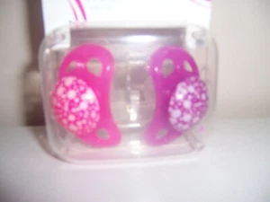 Twist Shake Kieferorthopädischer Schnuller Rosa Lila Gr. 0-6 Monate Neu - Bild 1 von 2