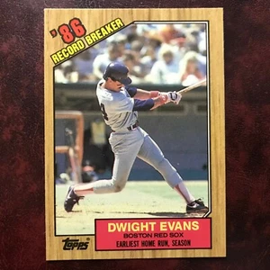 1987 Topps TIFFANY Set DWIGHT EVANS RB #3 BOSTON RED SOX ** MINT ** HIGH GRADE * - Picture 1 of 2