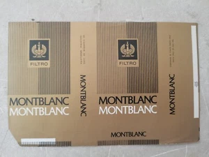 opened empty cigarette soft pack--84 mm--Brazil- Montblanc - Picture 1 of 1