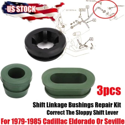Front Shift Linkage Bushings Kit For 1979-1985 Cadillac Eldorado Or Seville US - Image 1 of 4