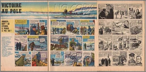 1965 DOCUMENT (ref 453) RC BD EXPéDITION PôLE SUD AMUNDSEN SCOTT 3pages - Picture 1 of 1