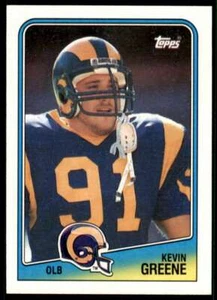 Kevin Greene Rookie Card 1988 Topps #300 - Picture 1 of 2