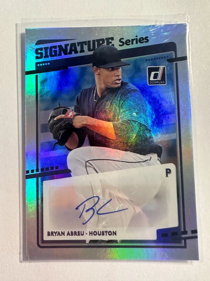 K132,802 - 2020 Donruss Signature Series #40 Bryan Abreu Auto - Image 1 of 1