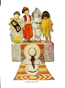 Jessie Willcox Smith Illustration Foreign Children / Foreign Lands - Picture 1 of 2