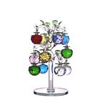 Albero di mele multicolore cristallo K9 decorativo con 12 mele cristallo - NOYISTAR