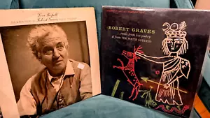 ROBERT GRAVES 2 LPs Love Respelt RARE Poetry 1960 LP Spoken Word + White Goddess - Picture 1 of 11