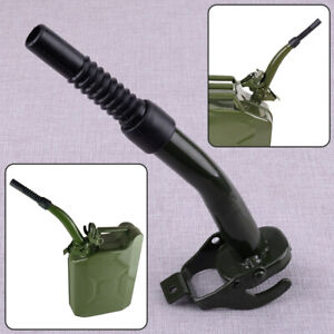 Flexible Metal Jerry Can Gas Canister Rubber Nozzle Spout for 5L 10L 20L Quality