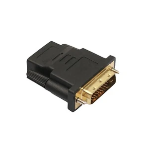Adaptateur DVI-D Dual Link 24+1 Mâle vers HDMI Femelle Connecteur Convertisseur PC Moniteur - Photo 1/4
