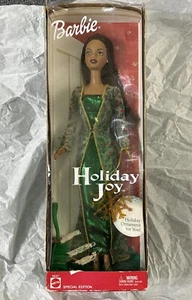 New 2003 Holiday Joy African American Special Edition Ethnic Barbie 56287 Doll - Picture 1 of 9