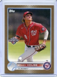 2022 Topps Pro Debut Brady House Gold Parallel #29/50 - FCL Nationals!!! - Picture 1 of 1
