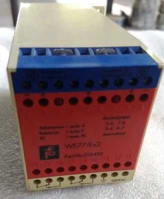 Pepperl & Fuchs WE 77/Ex2 Switch Isolator with Relay 110/120V USED - image 1 of 3
