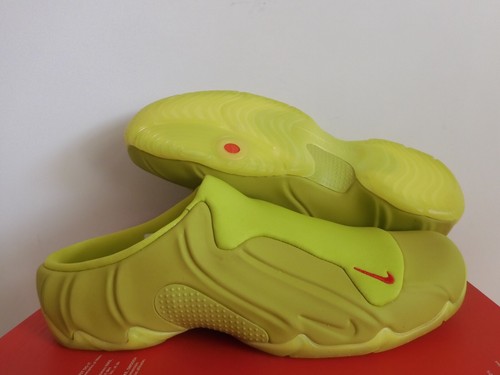 Sandali Nike Clogposite Slide Grinch Bright Cactus Rosso Taglia 14 [FQ8257 300]