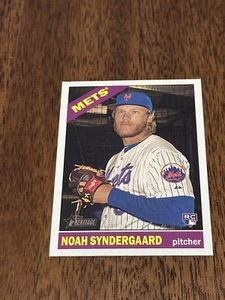 2015 Topps Heritage #618A Noah Syndergaard RC - Picture 1 of 2