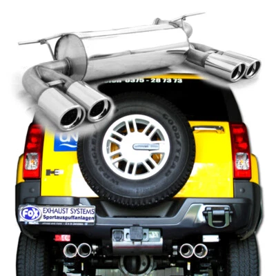Fox Duplex Deportivo Cada 2x90 Arrollado Con Amortiguador para Hummer H3 3.5l - Imagen 1 de 4