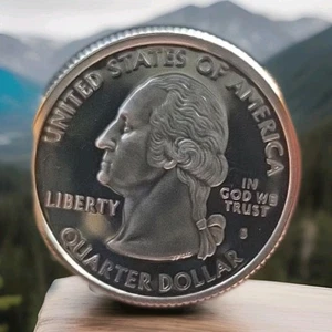 2005-S California State Quarter Proof  - 90% Silver . - Picture 1 of 4