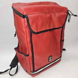 Chrome Industries "Volcan" Backpack Rucksack 31L wasserdicht rot gebraucht fairer Zustand - Bild 1 von 4