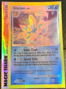 Glaceon Debit Credit Card Skin - Small Chip - Holographic - Picture 1 of 4