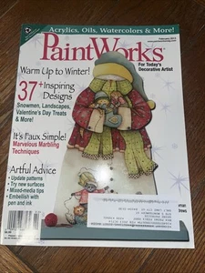 PaintWorks Magazine ~ 37 Inspiring Designs Artful Advice Winter ~ February 2013 - Picture 1 of 3