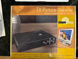 Digital Decor TV PICTURE VIEWER for Standard or HDTV Displays Digital Photos New - Picture 1 of 3