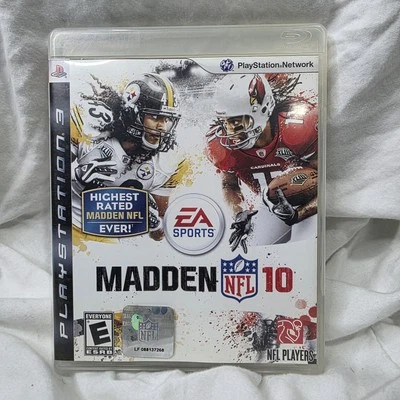 Madden NFL 10 Sony PlayStation 3 PS3 Game Tested & Complete - Image 1 of 4
