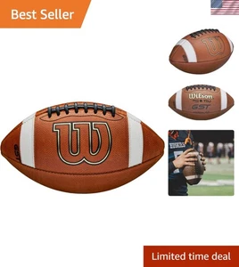 Youth-Sized GST Leather Football - Unmatched Control & Style for Young Athletes - Foto 1 di 8