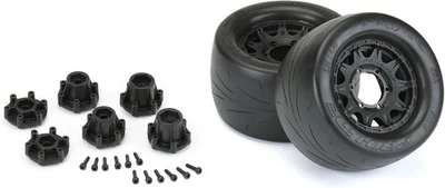 Pro-Line Racing Prime 2.8 MTD Raid Black 6x30 F/R PRO1011610 RC Tire - Image 1 of 4