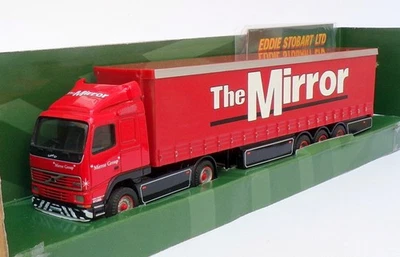 Corgi 1/64 Scale CC86702 - Volvo Curtainside Truck - The Mirror - Image 1 of 4