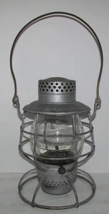 New York New Haven & Hartford Railroad Dietz Vulcan Lantern w Clear Cast Globe - Picture 1 of 12