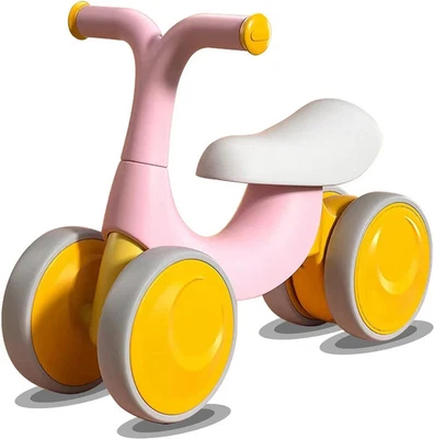 Bicicleta de Equilibrio Bebé Niño Ejercicio Niños 1-3 Años Niños Niñas Rosa Foto 1 de 4