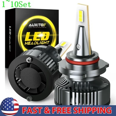 HB3 LED Headlight Bulb 9005 Beam High Conversion CANBUS 16000LM Y13 1-10Set - Image 1 of 4