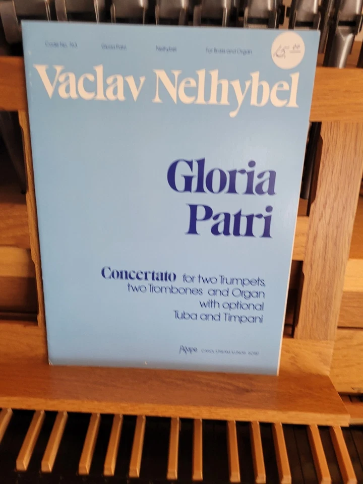 * Vaclav Nelhybel: Gloria Patri Concertato; cuarteto de latón y órgano (ágape) Foto 1 de 1