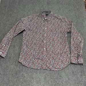 J.Crew Herren XL Floral Langarm Slim Fit Hemd mit Knöpfen - Bild 1 von 10