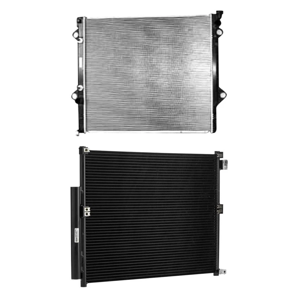 For Toyota 4Runner 2003-2008 TYC BNDL-474368 Radiator & Condenser Kit Foto 1 de 1