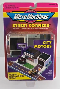 Micro Machines 1998 Street Corners City Motors Showroom - SEALED - Picture 1 of 6