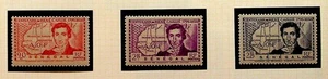 SENEGAL Sc 188-90 LH ISSUE OF 1939 - EXPLORER CAILLIE - (CA25) - Picture 1 of 1