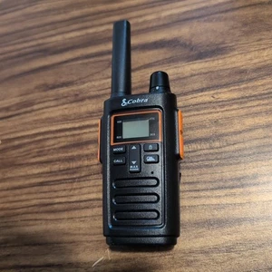 Walkie talkies Cobra RX380 para adultos - recargables (paquete de 1), negros - Imagen 1 de 4