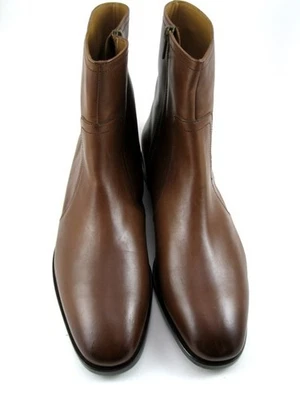 NUEVAS Botas Allen Edmonds "SIENA" Cremallera Lateral Cuero 10.5 D Chile DESCONTINUADAS (683N) Foto 1 de 4