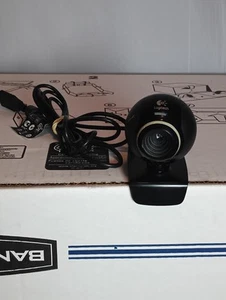 Genuine Logitech V-UCU56 Wired Quickcam Webcam Microphone TESTED WORKING a3m - Picture 1 of 3