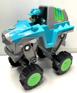 PAW PATROL REX DINO RESCUE REV-UP TRUCK VEHICLE & PUP FIGURE SPIN MASTER (P1) - Picture 1 of 4