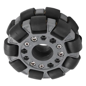 100mm Double Plastic Omni Directional Wheel Loading 20KG For Platform Robot - Picture 1 of 22