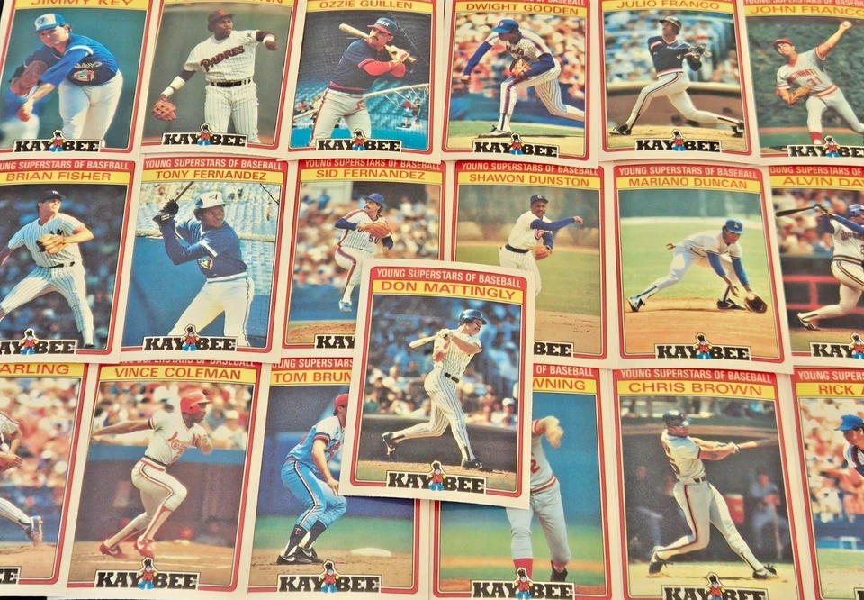 1986 TOPPS KAY BEE YOUNG SUPERSTARS OF BASEBALL YOU PICK SEE SCANS - Image 1 of 1