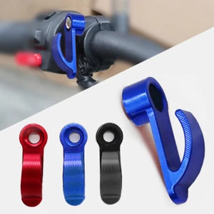 Motorcycle CNC Aluminium Single Hole Hook Helmet Bag Carry Hook Holder Universal - Foto 1 di 12